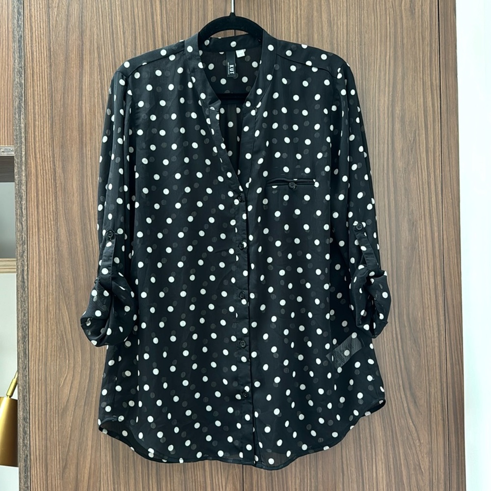 Kut from the Kloth long sleeved blouse, size: L